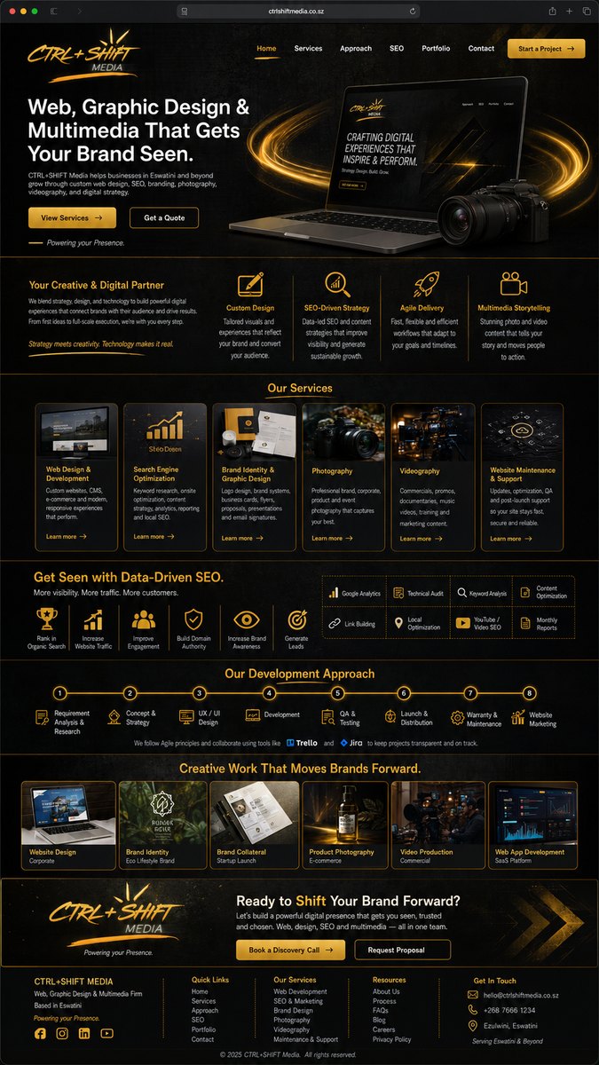 Digital portfolio mockup
